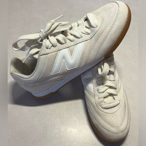 New Balance Cream Sneakers